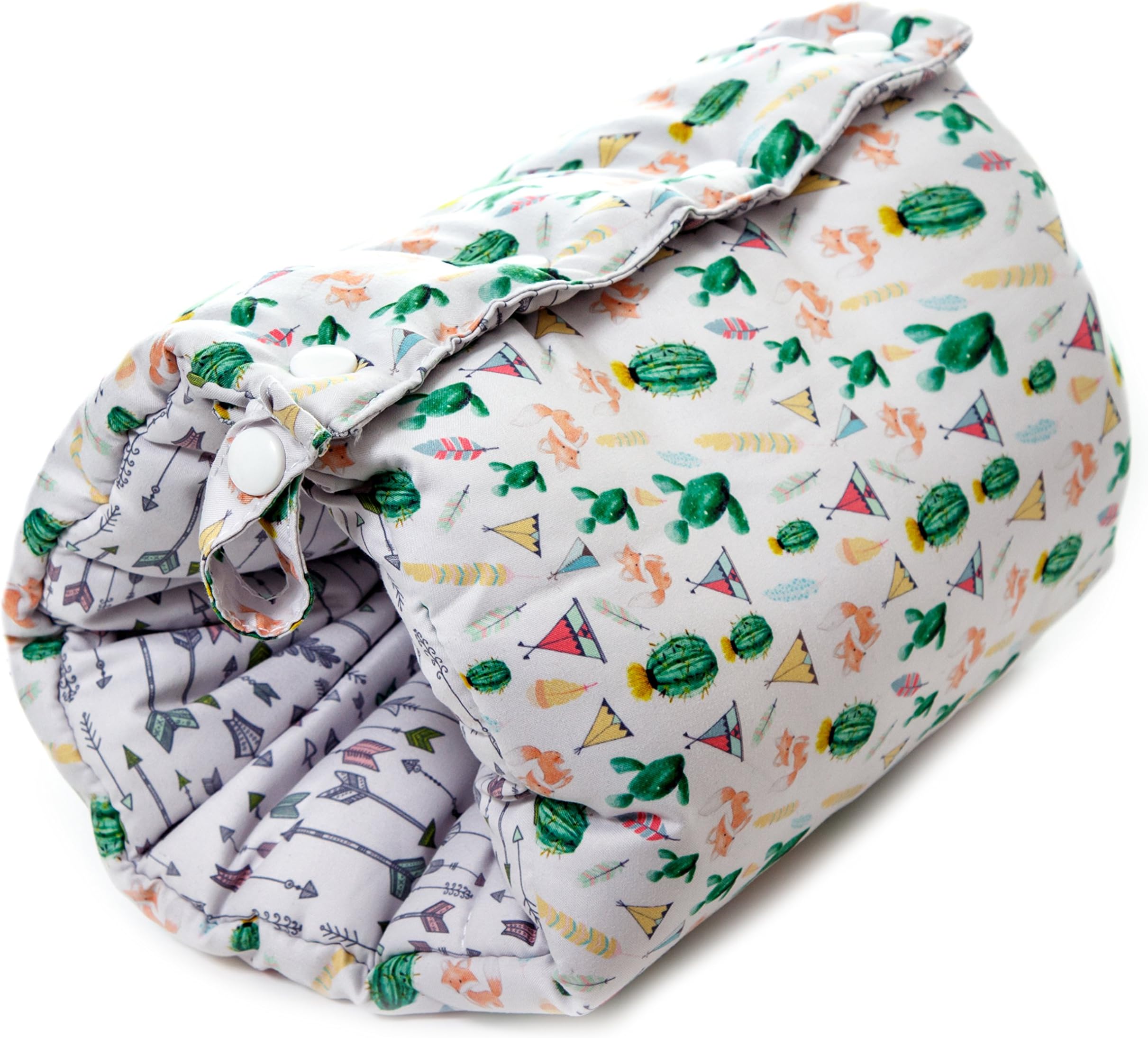 Travel Friendly Nursing Pillow, Slip On Arm Breastfeeding Pillow for Newborns & Older Babies :: Soft, Safe & Comfortable : Reversible, Multi Use Nursing Cushion :C-section :includes Matching Carry Bag