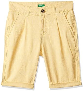 United Colors of Benetton Boy's Regular fit Cotton Shorts