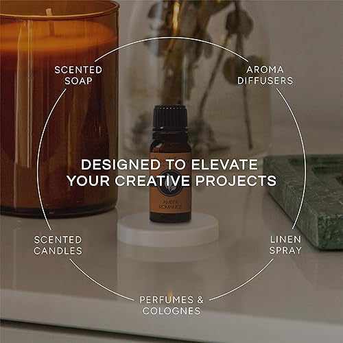 Miniatura 604 de Eternal Essence Oils 2 Pack 10ml Aceite de Fragancia Premium - Paseo de Verano & Cóctel de Dulces - para Vela, Fabricación de Jabón, Aromaterapia,