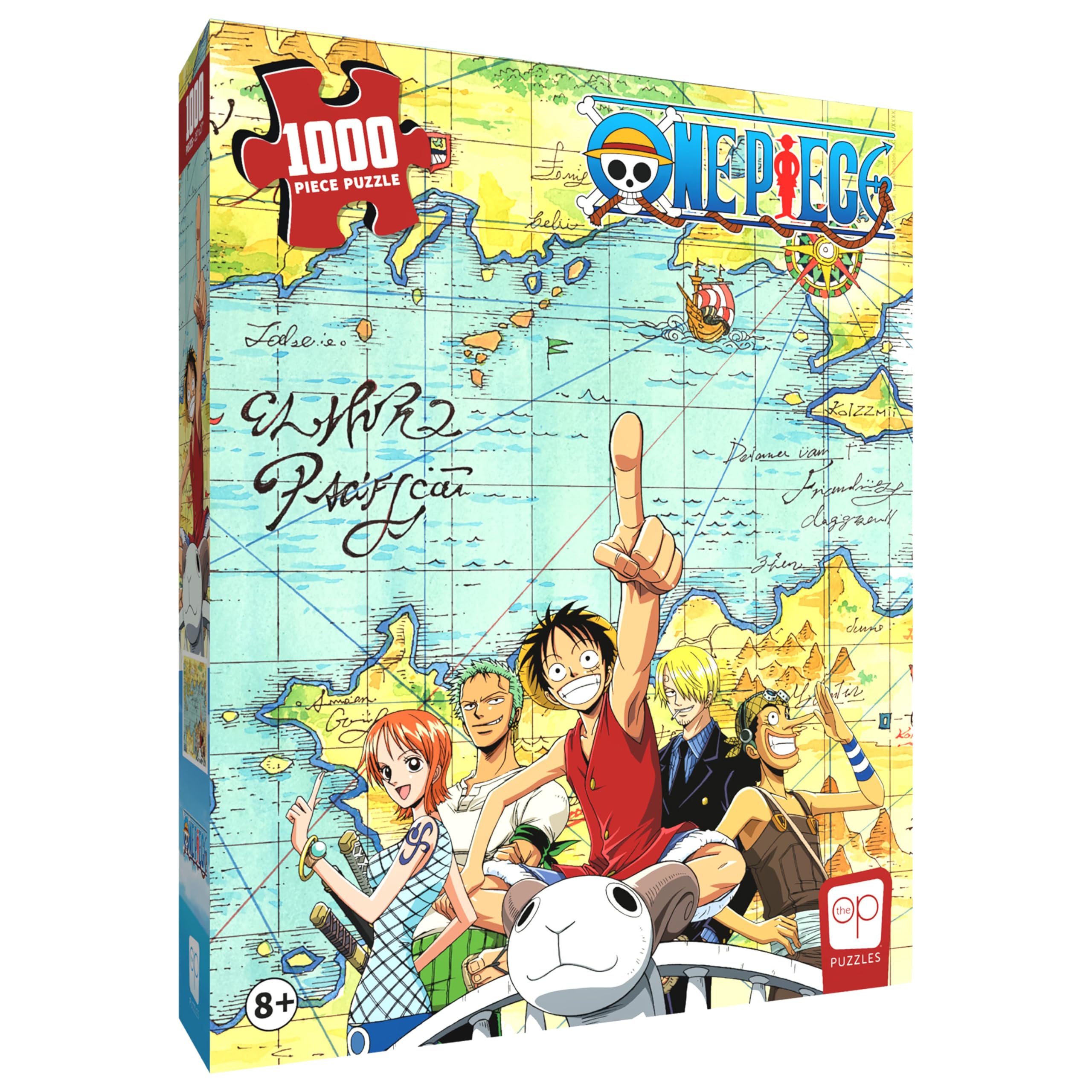 Amazon.com: One Piece Sailing the Going Merry 1,000 Piece Jigsaw