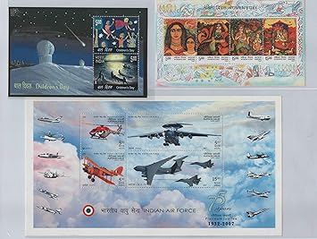 Shobhaphila's Indian MNH Miniature Sheet Year Pack Stamps 2007 (11 Stamps)