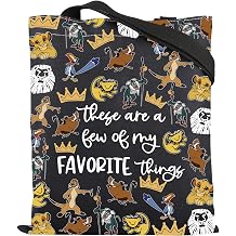 ENSIANTH Cartoon Inspire Gift Lion lover Tote Bag Kingdom Gift Cartoon Fans Handbag Animal King Movie Merch lion B bag
