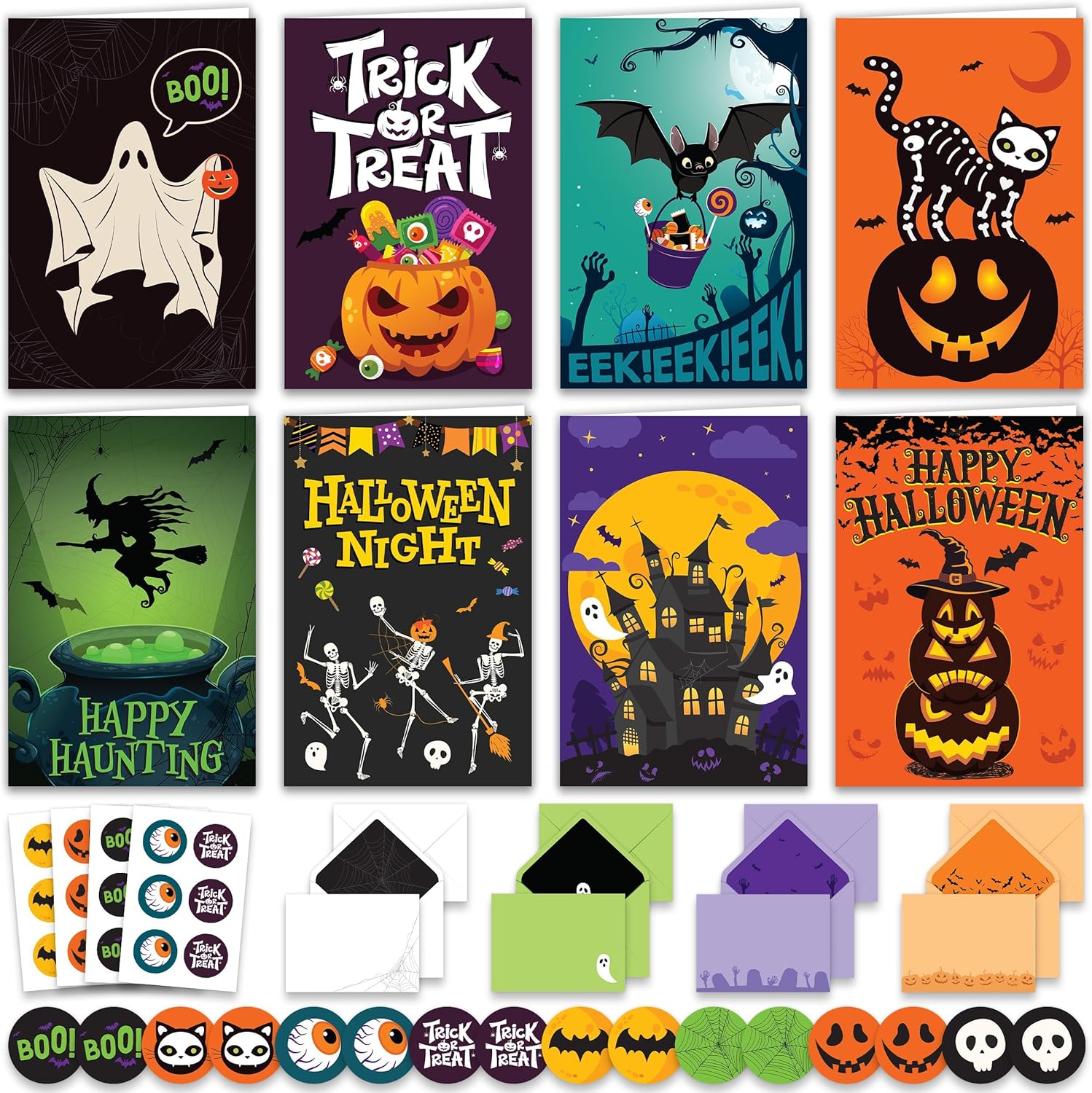 Decorably Halloween Cards and Thanksgiving Cards with