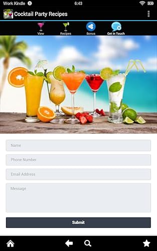 Cocktail Party Recipes