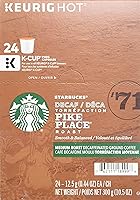 Vista 6 de Starbucks Descafeinado Pike Place Roast, K-Cup para cafeteras Keurig, 96