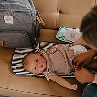 Vista 9 de Parker Baby Portable Changing Pad for Diapers Large & Travel-Friendly Baby Diapers Changing Pad Leak Free & Washable Foldable Diaper Mat for