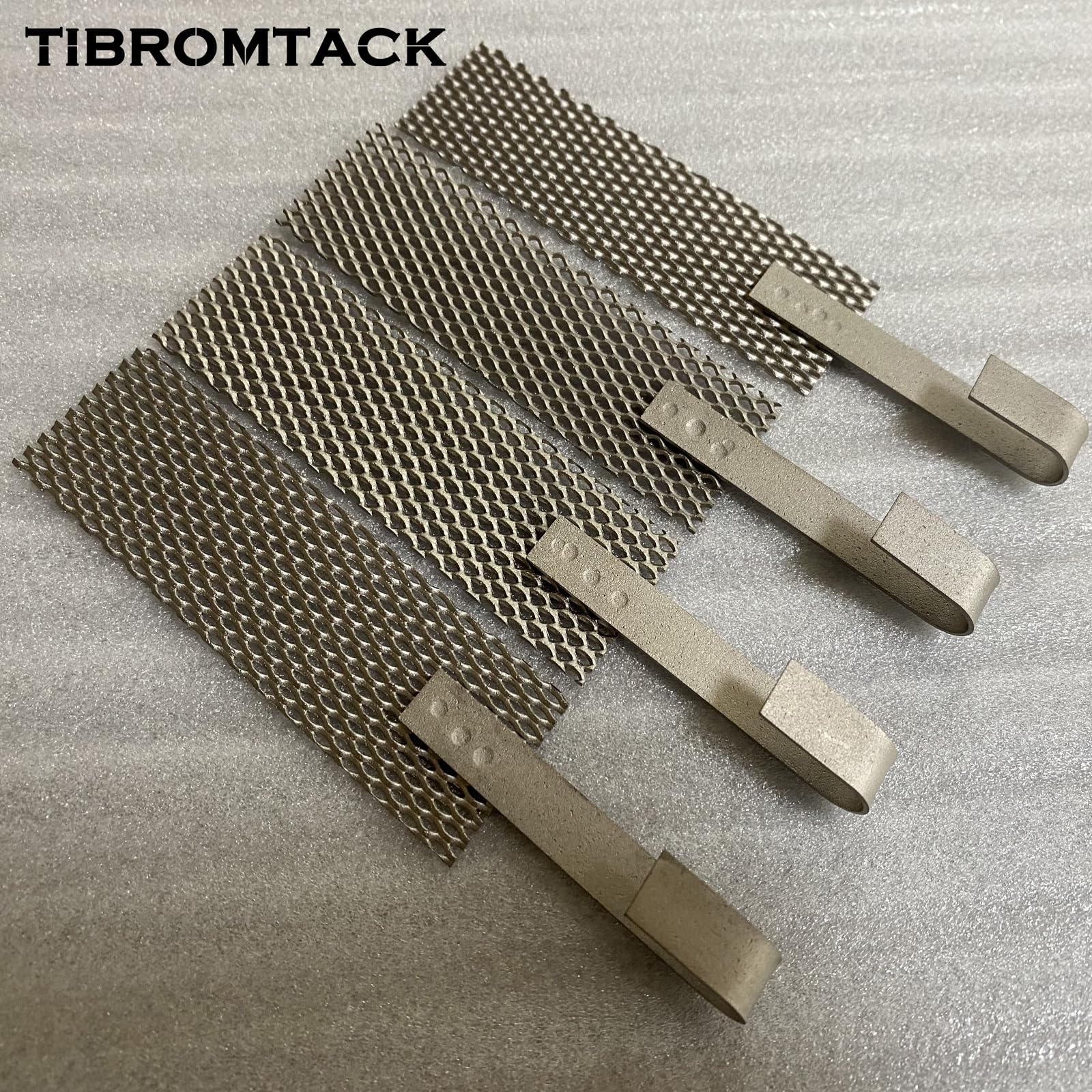 TIBROMTACK Maglia per utensili per placcatura gioielli con manico in titanio anodo maglia con rivestimento in platino per acqua ricca di idrogeno e generatore di acqua ionizzata (100 mm x 30 mm)