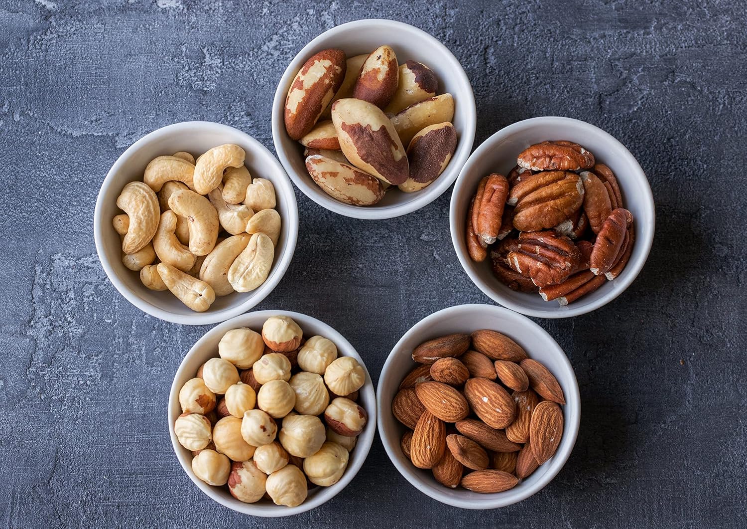 Deluxe Unsalted Nuts Mix, 4 Pounds – A Blend of Dry Roasted Pecans, Cashews, Hazelnuts, Almonds, Brazil Nuts. Oven Roasted, No Oil Added, Vegan, Kosher, Bulk. Wholesome Snack. Full of Protein, Fiber