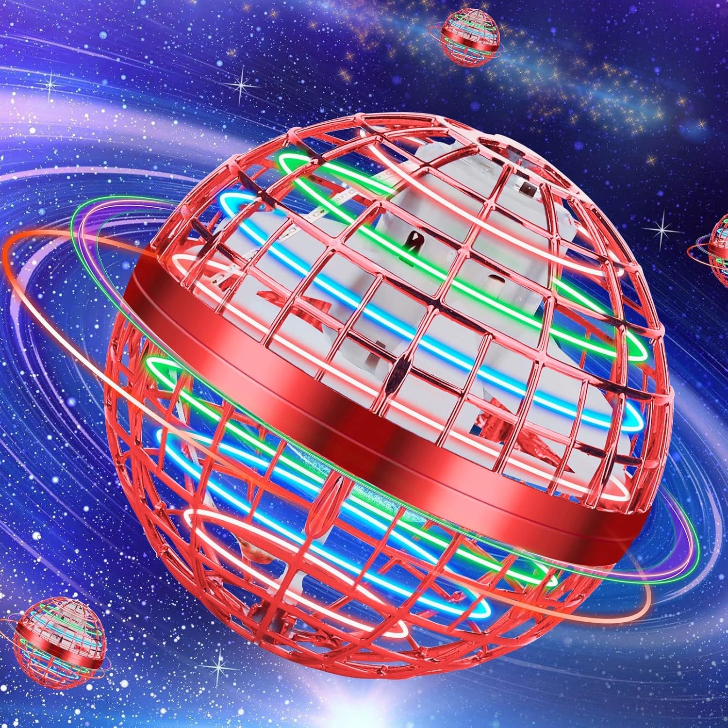 Flying Ball Toys, Magic Flying Orb Ball Flying Spinner with