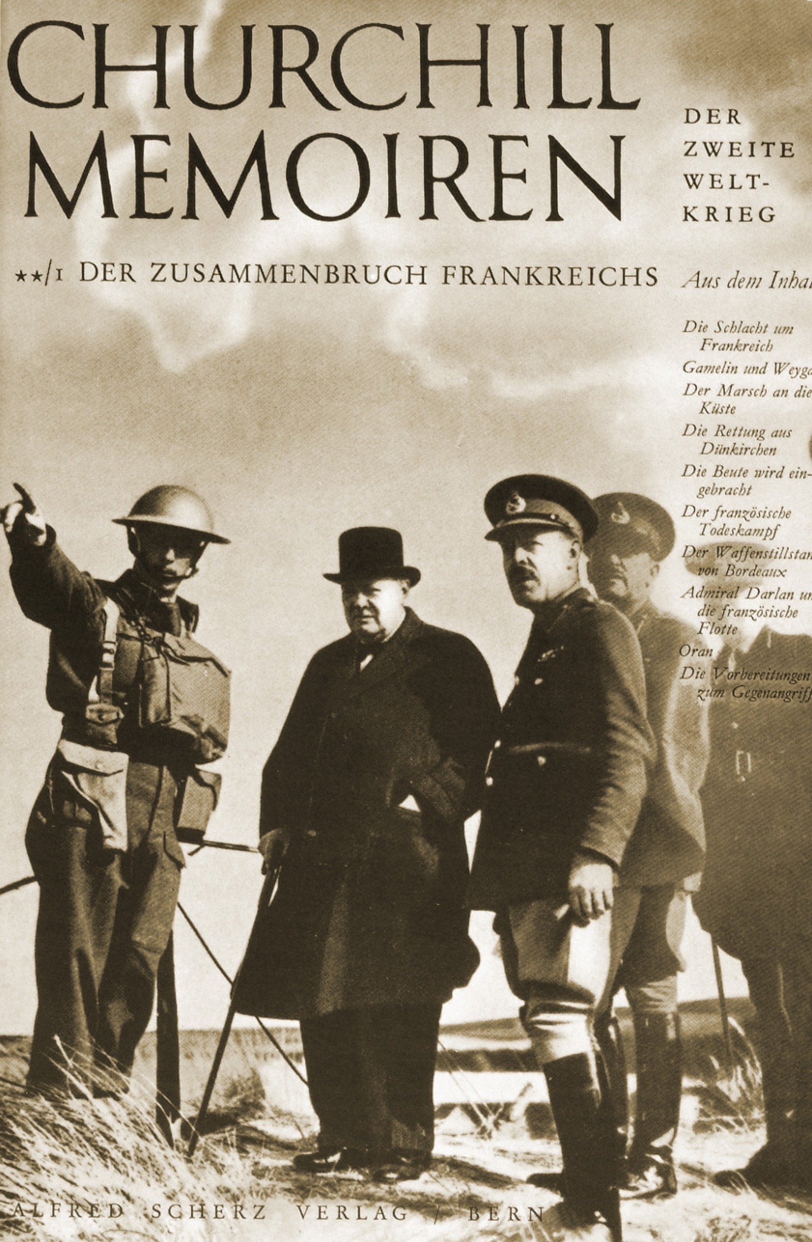 Churchill Memoiren: Band 2/1: Der Zusammenbruch Frankreichs. 10 Mai bis August 1940