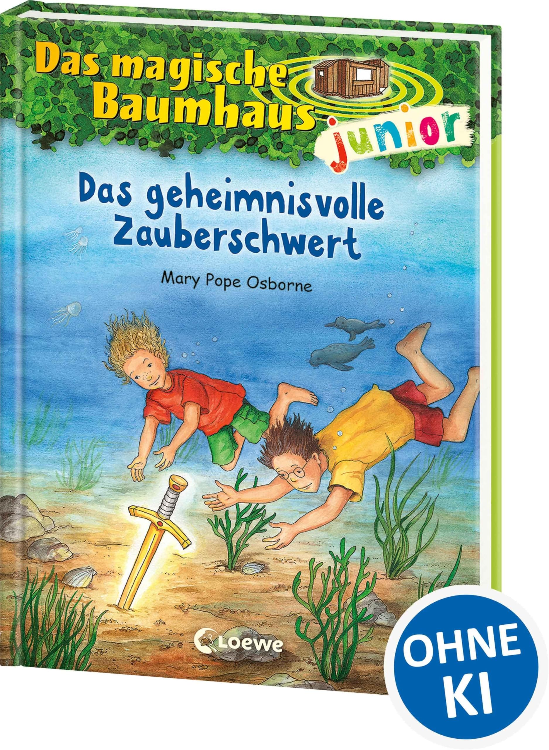 Das magische Baumhaus junior (Band 28) - Das geheimnisvolle Zauberschwert: Kinderbuch zum Vorlesen und ersten Selberlesen - Mit farbigen Illustrationen - Für Mädchen und Jungen ab 6 Jahren
