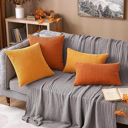 Vista 70 de MIULEE - Fundas de almohada decorativa Funda de cojín suave y sólida para sofá cama Dormitorio.