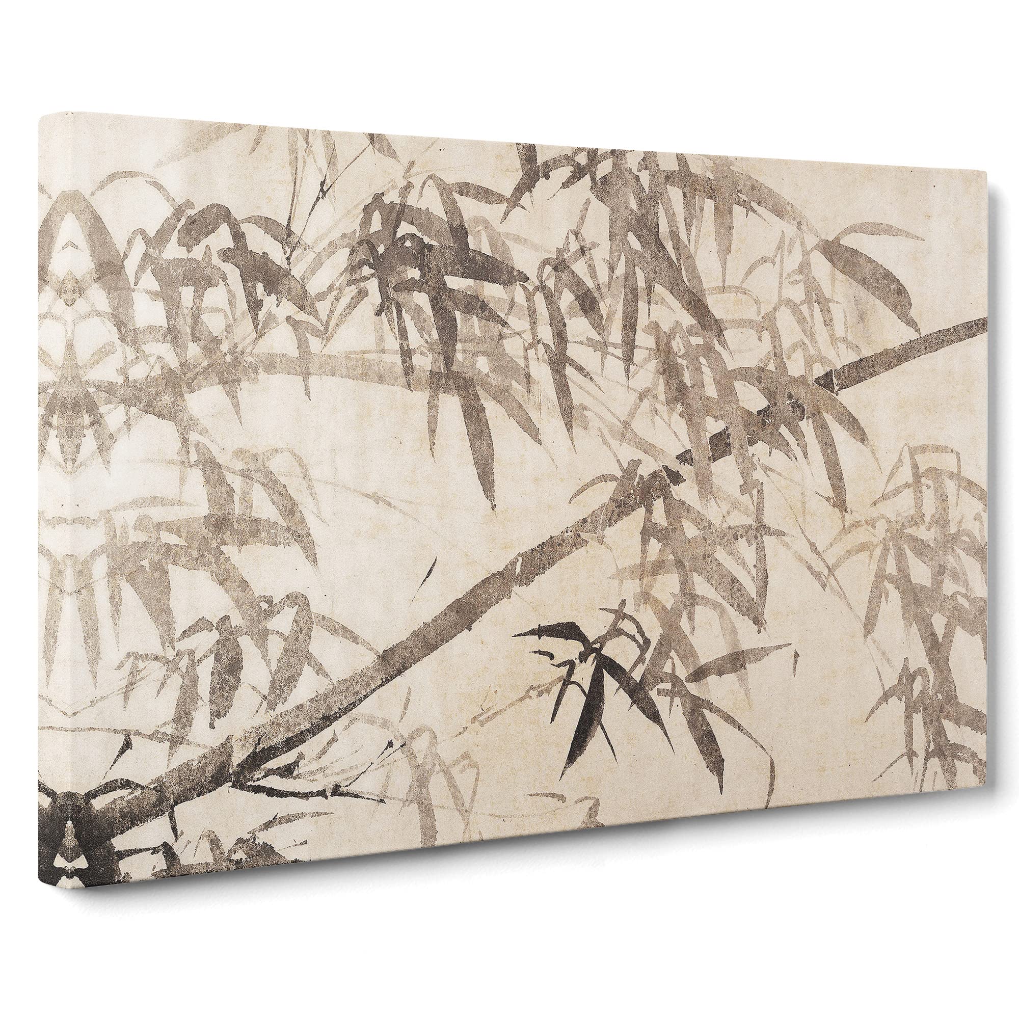 Bamboo Plant By Tang Yin Canvas Print, Mixed, 25L x 50W cm