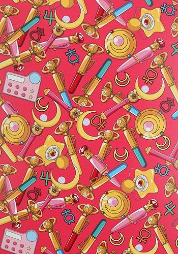 Vista 3 de FUN.COM Mochila Sailor Moon Luna Carrier Mochilas Anime, Rojo