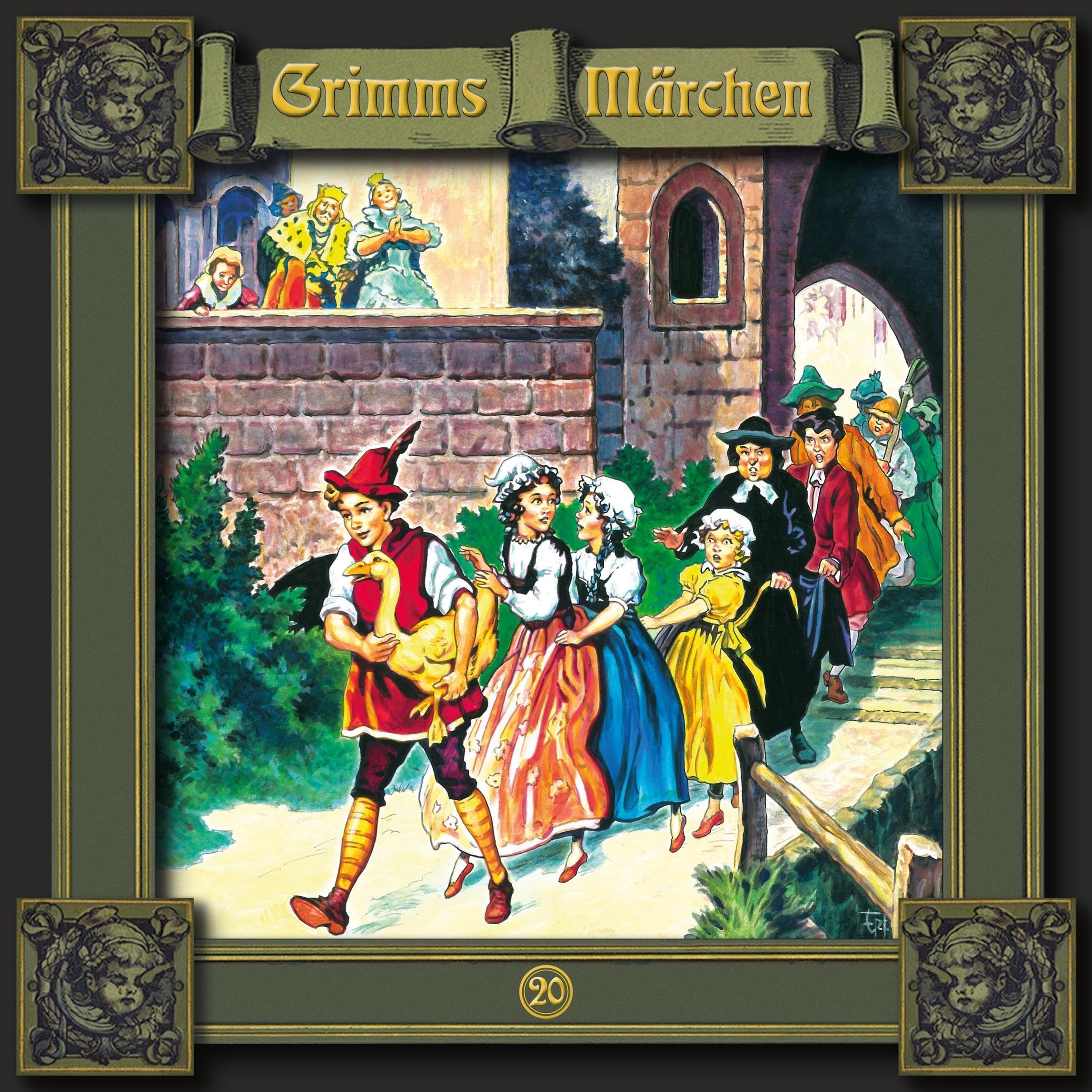 Cover art for Die goldene Gans / Doktor Allwissend / Der Königssohn, der sich vor nichts fürchtet