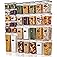 Airtight Food Storage Containers with Lids, Vtopmart 24 pcs Plastic Kitchen and Pantry Organization Canisters for Cereal