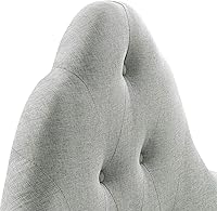 Vista 14 de Modway Sovereign Cabecero doble tapizado con botones, Tela