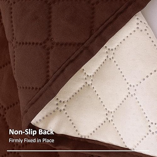 Miniatura 5 de Organizador de sillón para sofá, soporte de control remoto, antideslizante, impermeable, organizador de reposabrazos con 4 bolsillos, para sofá,