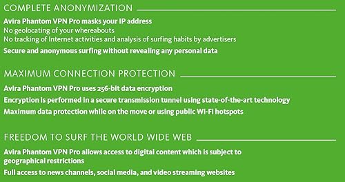 Avira Avira Phantom Vpn Pro 2016 | 1 Device | 1 Year | Download [Online Code] #TOP4