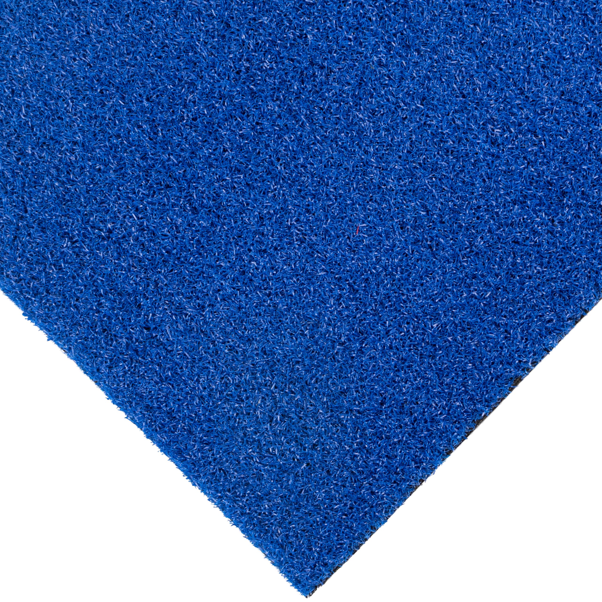 Primaflor Kunstrasen Colorplay | 2,00m x 1,50m | Blau | 14 mm | UV-stabil | wasserdurchlässig | Rasenteppich | Outdoor-Bodenbelag für Außenbereich, Boot und Sport