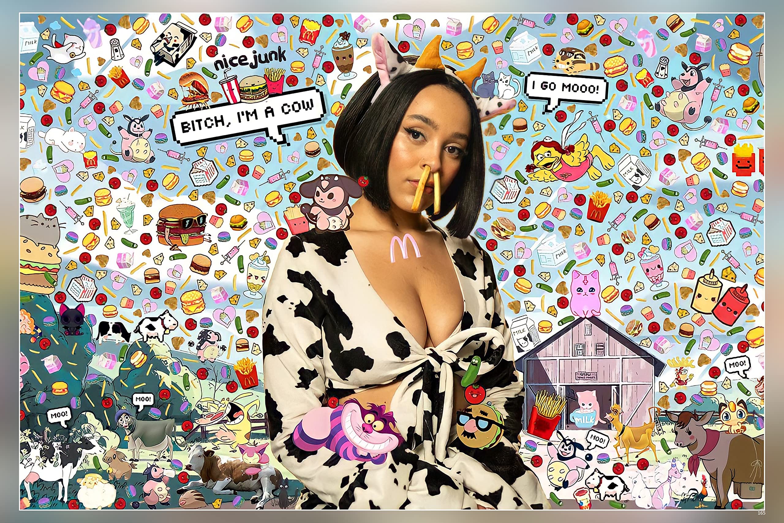 Doja Cat Hip Hop Rap Music Poster - 170GSM 12x18 Unframed Multicolor Perfect for your Wall HOMEDECORE787