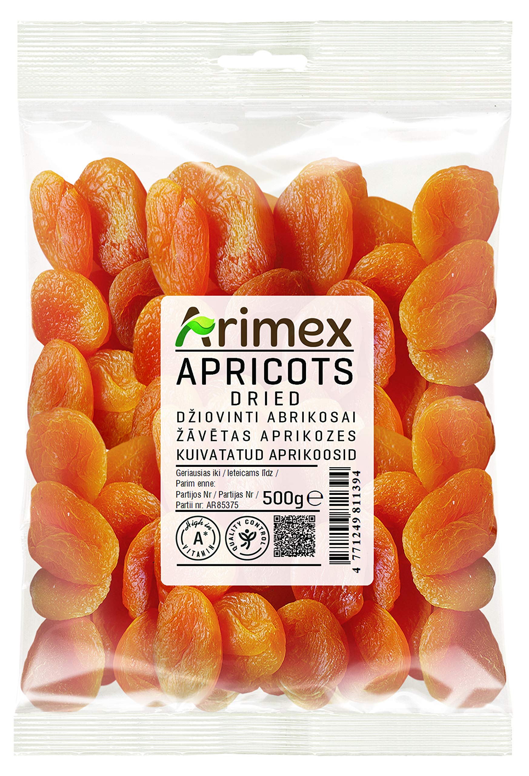 Albicocche Arimex secche, 500 g