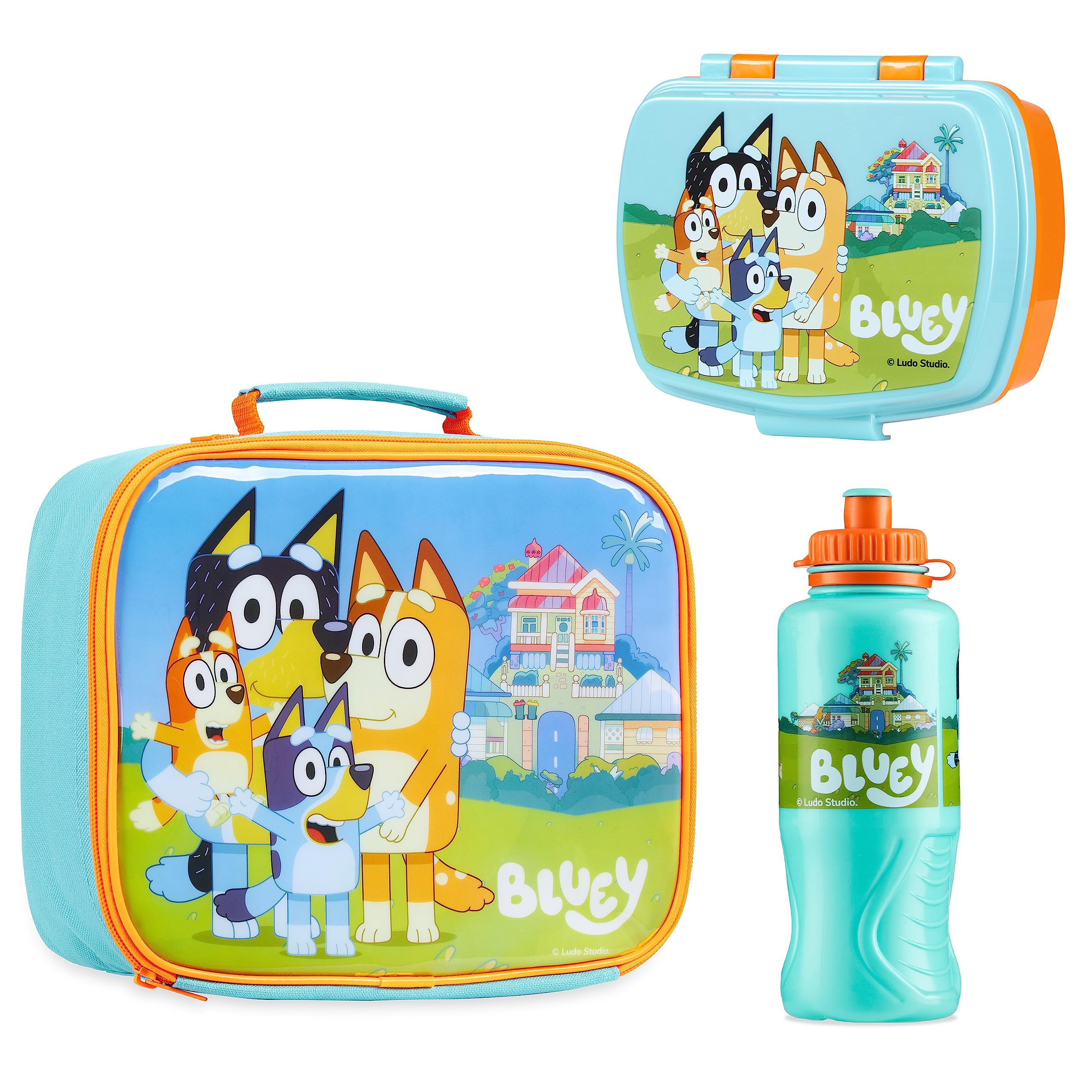 Ensemble Lunch Box Isotherme BlueY pour Enfant - Sac, Boîte et Gourde