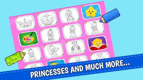 Princess coloring book