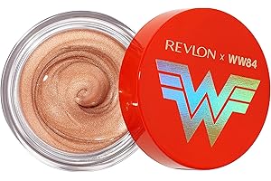 WW84 Wonder Woman Liquid Armor Glow Pot, Glossy Eye and Face Jelly Highlighter