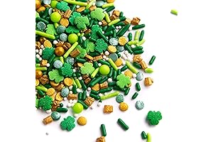St. Patrick's Day Festive Sprinkles by Sweets Indeed for Your Irish-Themed Treats