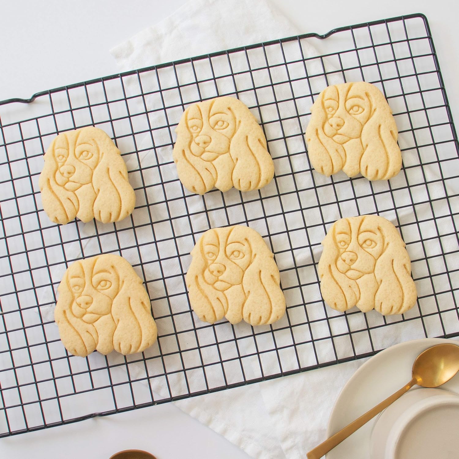 King Charles Spaniel Face cookie cutter, 1 piece - Bakerlogy