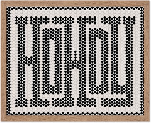 Miniatura 61 de Poster Master Póster artístico de diccionario, estampado retro de vaquero y caballo, arte del salvaje oeste, arte occidental, arte moderno, regalo