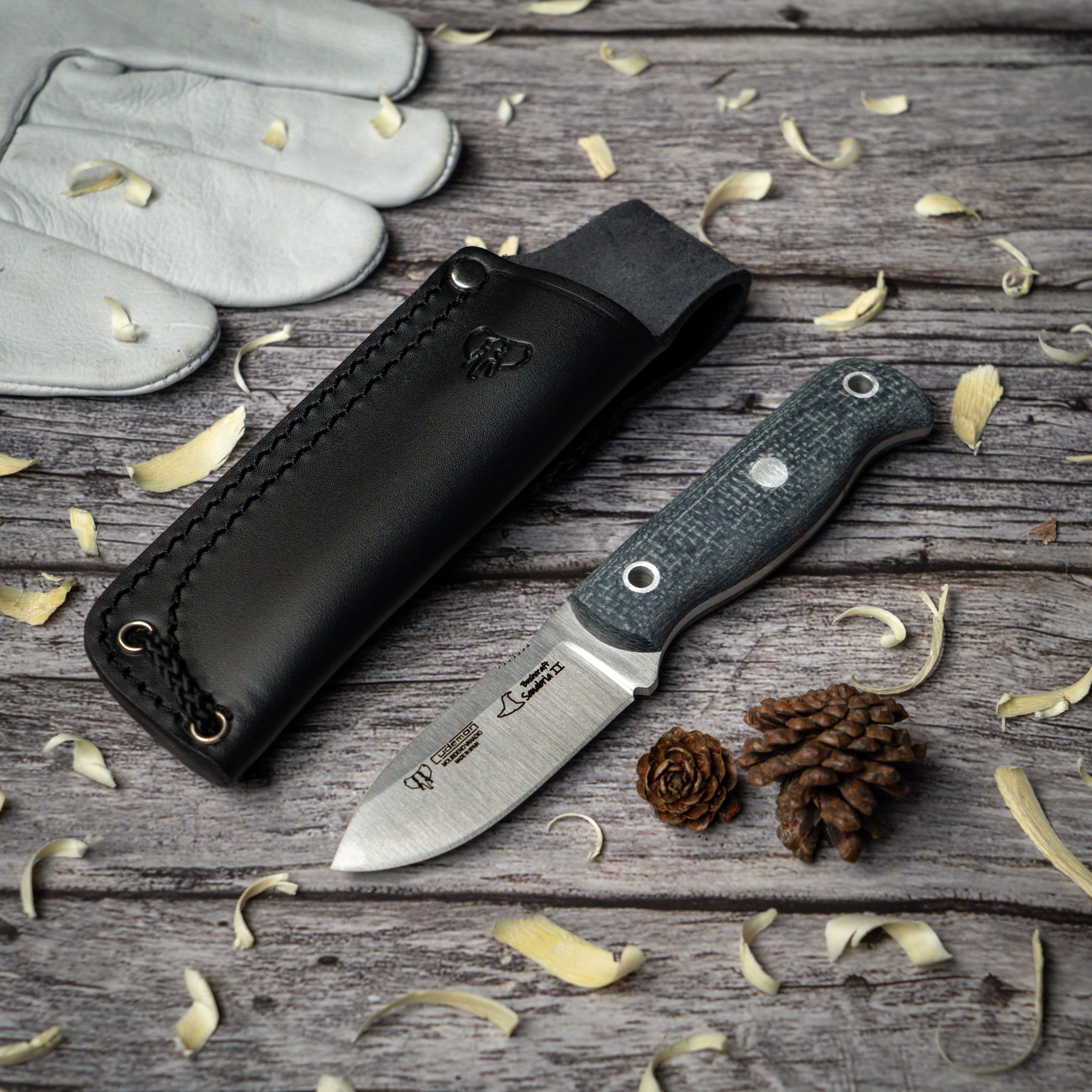 Amazon.co.jp: CUDEMAN 182-T MOD. BUSHCRAFT SANABRIA II ミニナイフ