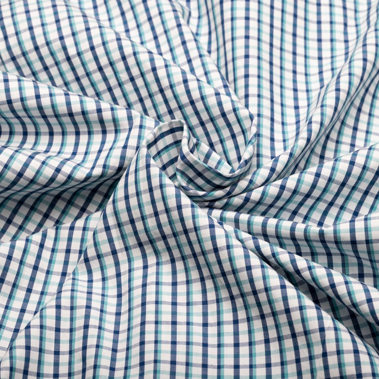 NAUTICA Slim Fit 100% Cotton Mens Dress Shirts Long Sleeve Wrinkle Resistant Formal - Image 6