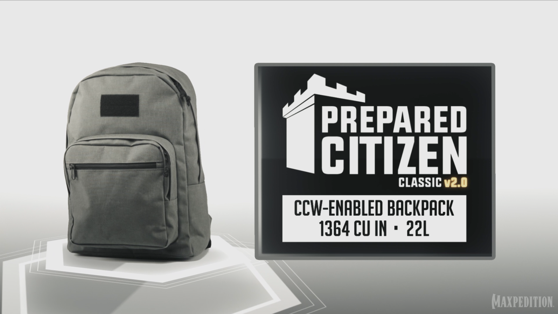 Amazon.com : Maxpedition Prepared Citizen Classic v2.0 (Black