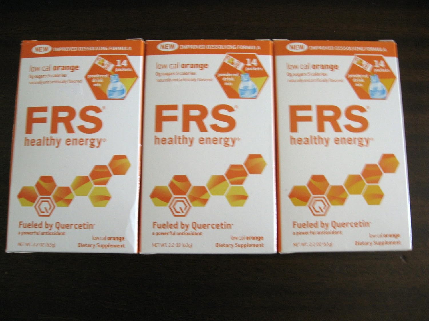 FRS 3 Boxes of FRS Diet Orange Healthy Energy Powdered