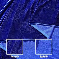 Vista 2 de VitalCozy The Yard - Tela de terciopelo elástica de 59 pulgadas de ancho para costura, proyectos de manualidades, tela de muebles para tapicería