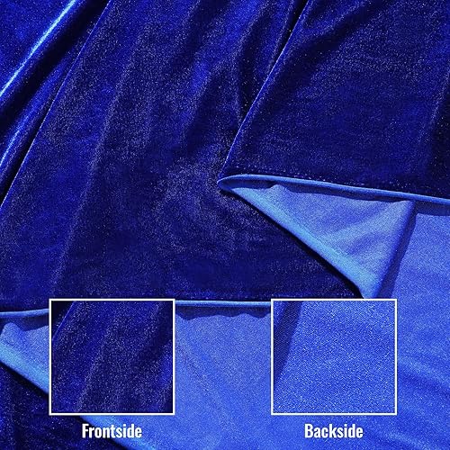 Miniatura 2 de VitalCozy The Yard - Tela de terciopelo elástica de 59 pulgadas de ancho para costura, proyectos de manualidades, tela de muebles para tapicería,