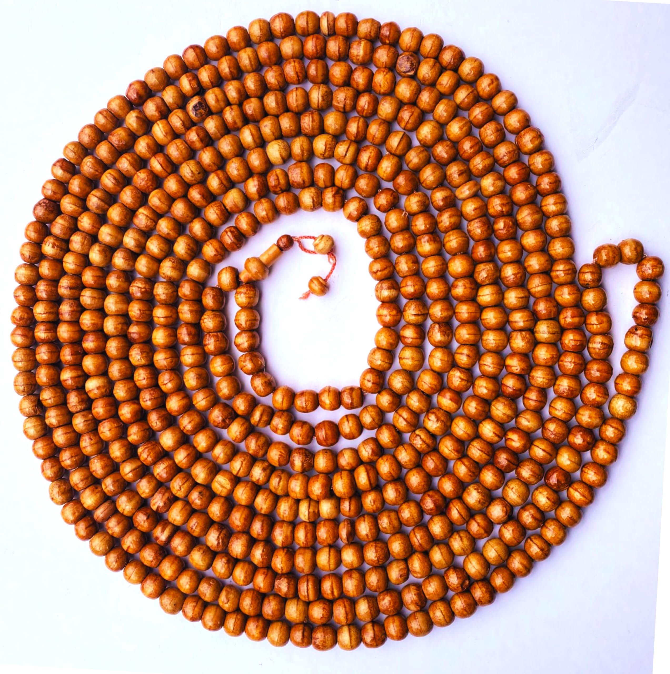 Handcrafted Light Weight Natural Wooden Rosary Worry Tassel Pendant Muslims Islamic Tasbih Misbaha Tasbeeh Dhikr/Zikr - 500 Beads Various Sizes/Colours Available
