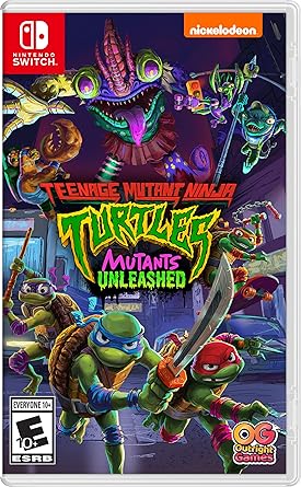 Nintendo vinner rättegång mot streaming av piratspelad spelning 7 TMNT Mutants Unleashed - Standard Edition for Nintendo Switch