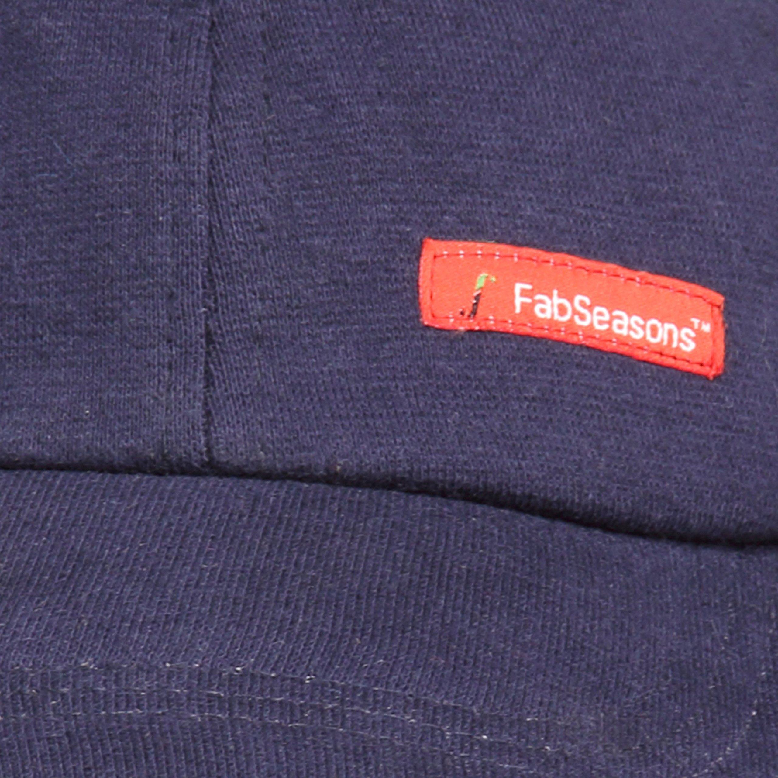 FabSeasons Cotton Unisex Adjustable Size Cap(Blue) 2