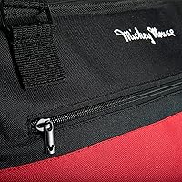 Vista 7 de PICNIC TIME Disney Mickey Mouse Shorts Topanga - Bolsa enfriadora suave, hielera para pícnic, (negro con patrón rojo)