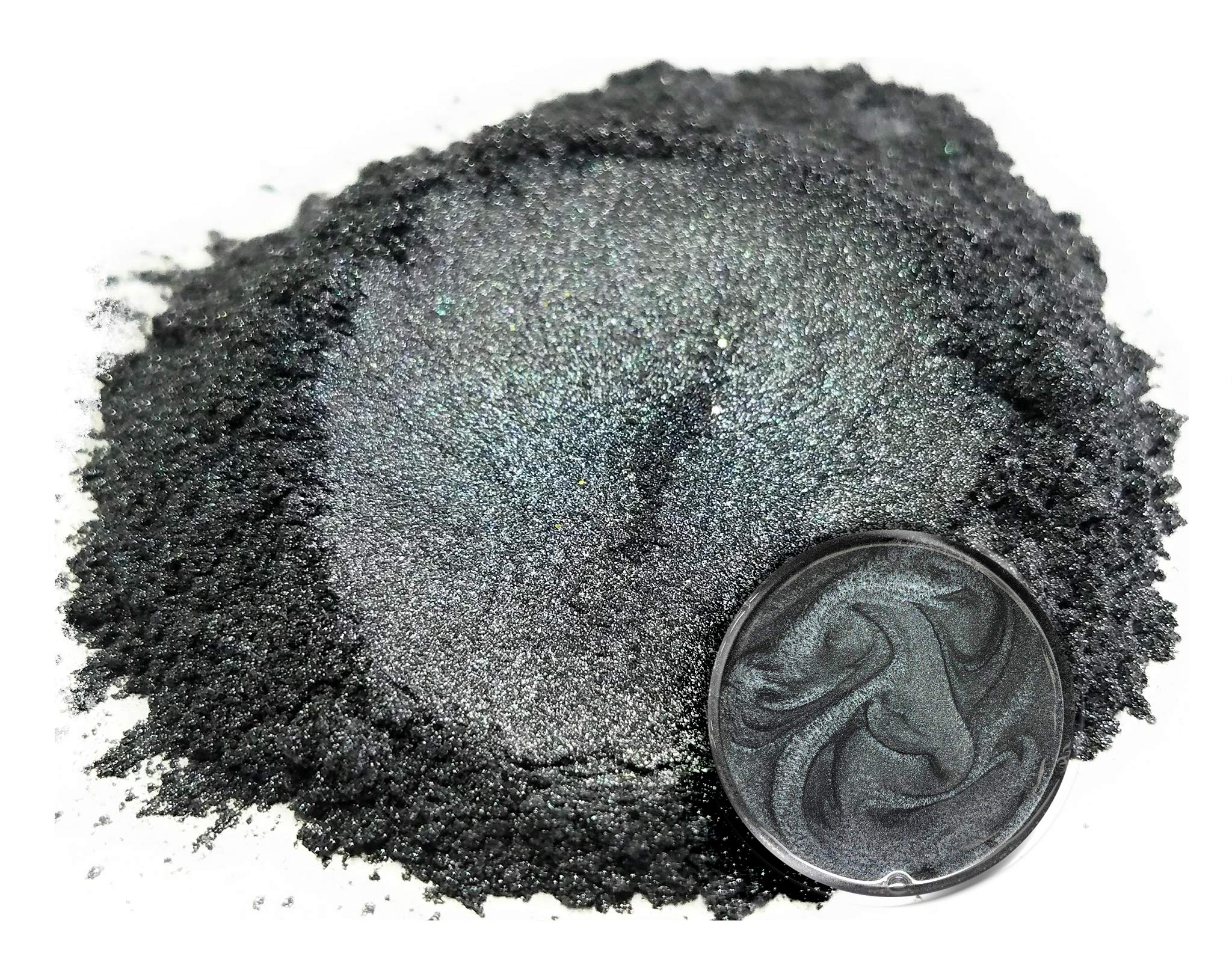 Eye Candy Premium Mica Powder Pigment “Storm Grey” (50g) Multipurpose DIY Arts and Crafts Additive | Woodworking, Epoxy, Resin, Natural Bath Bombs, Paint, Soap, Nail Polish, Lip Balm (Storm Grey, 50G)