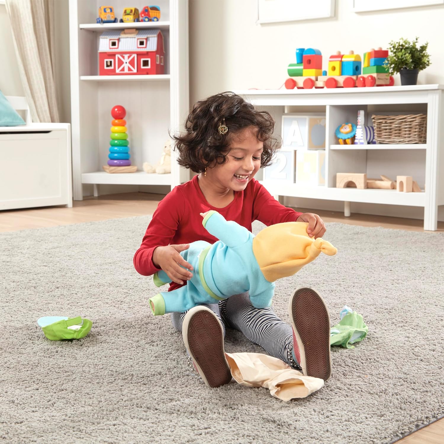 Melissa & Doug Mine to Love Mix & Match Playtime Doll Clothes for 12”-18” Unisex Dolls (6 pcs)