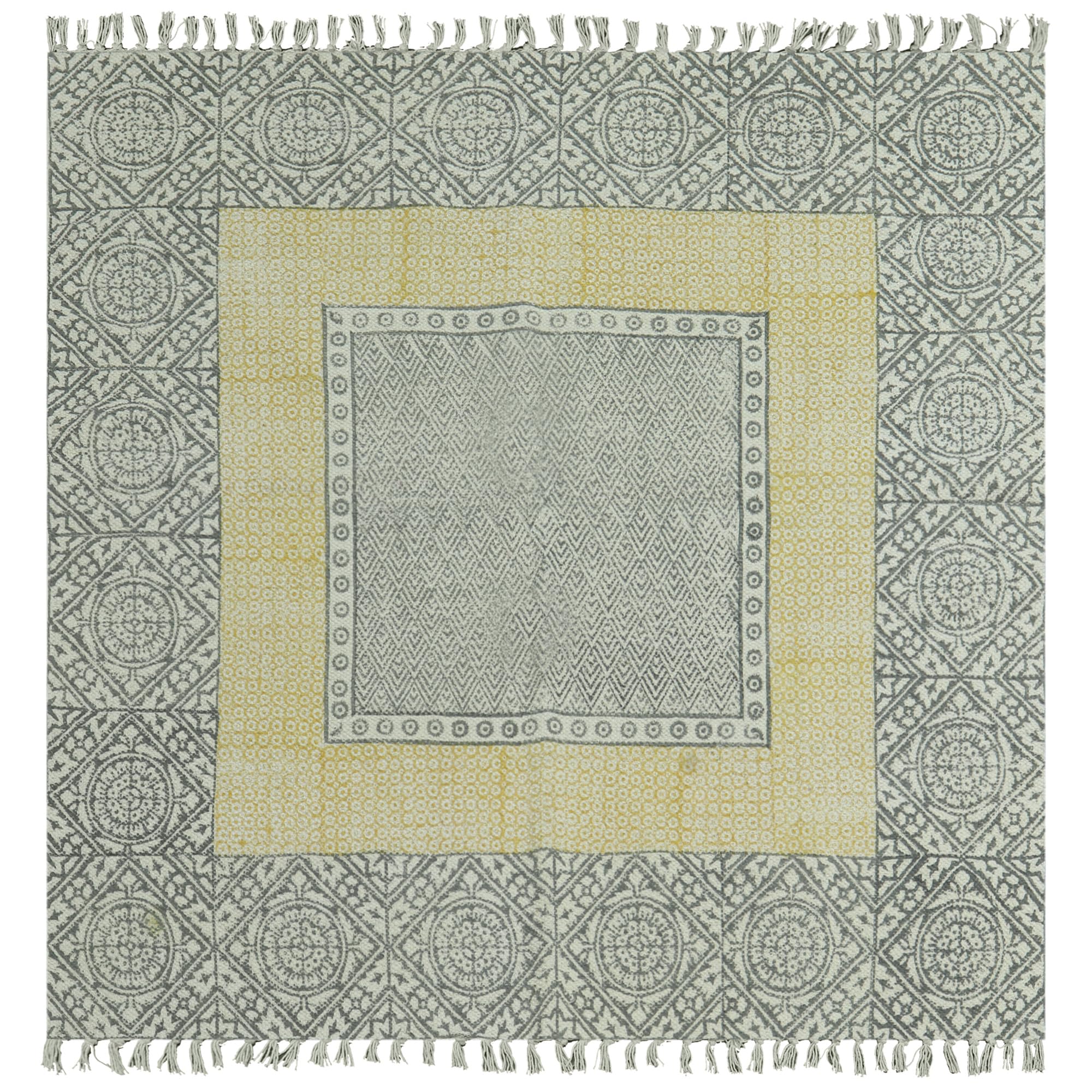 Tapis en coton lavable pour protéger et décorer votre entrée ou lit
