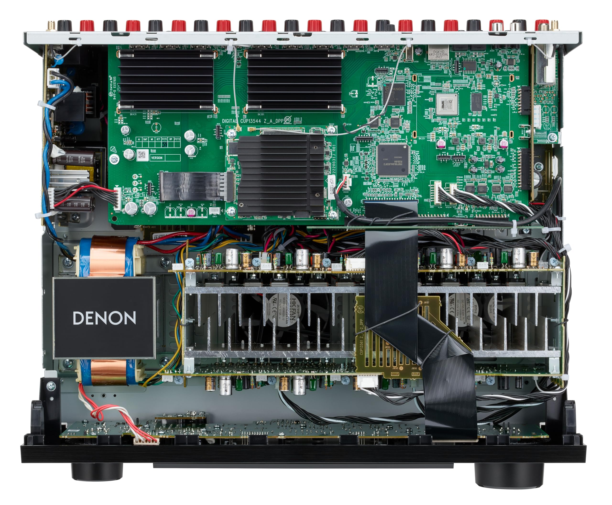 Denon AVC-X3900H 9.4-Kanal AV-Receiver, HiFi Verstärker mit Dolby Atmos, DTS:X, AURO-3D, IMAX Enhanced, 6X HDMI 2.1 (8K) Eingängen und 2 Ausgängen, Bluetooth, WLAN, AirPlay 2, HEOS Multiroom