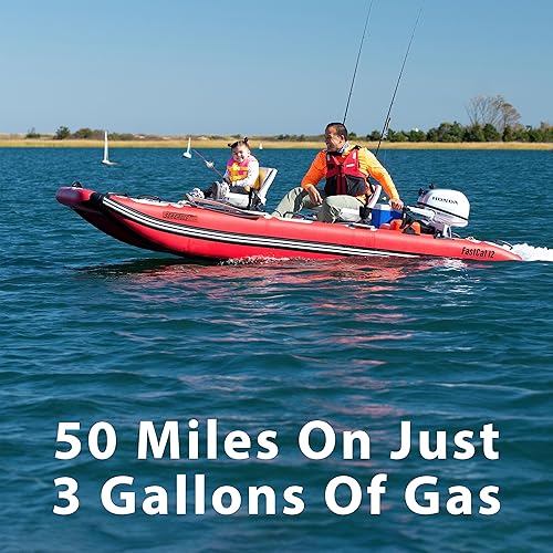 Miniatura 5 de Sea Eagle FastCat Catamarán Bote Inflable para 2-4 Personas - Rígido, Alta Presión, Todo Drop Stitch, Fácil Configuración, Auto-Achique