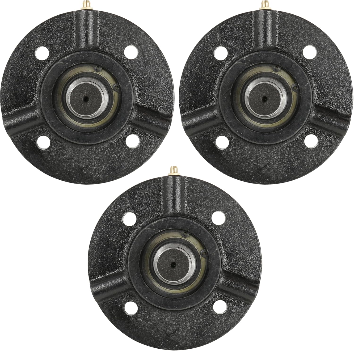 Caltric 3 Spindle Assembly Compatible with Dixie Chopper 300441 10161 Oregon 82322 49748 Short Shaft