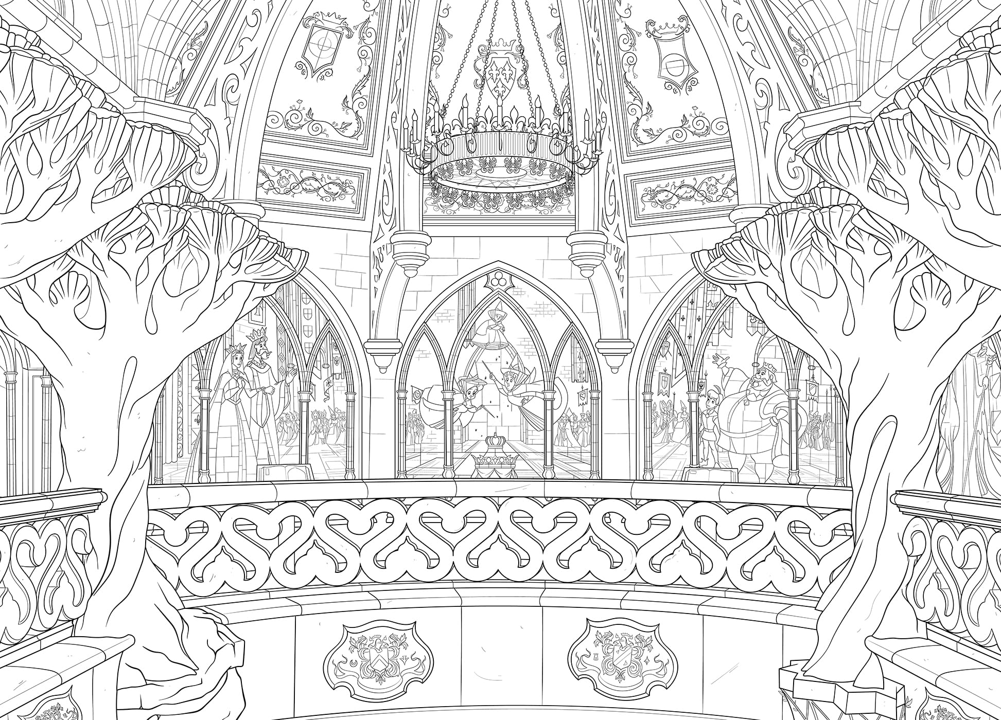 Disneyland Paris: 90 coloriages