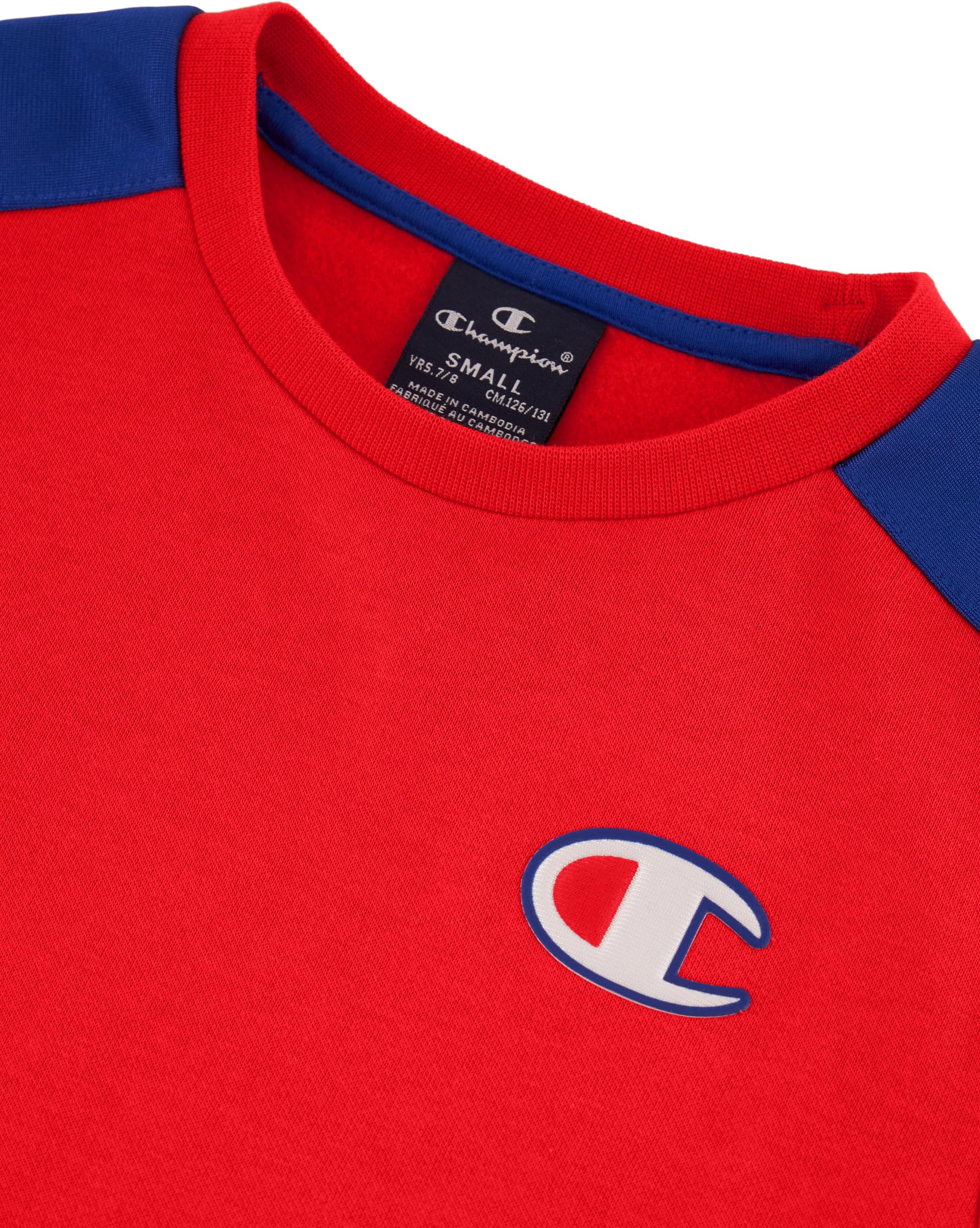 Champion Bluza dzieci i młodzież Legacy Retro Sport B (306850) - Ultralight Soft Compact Fleece Crewneck